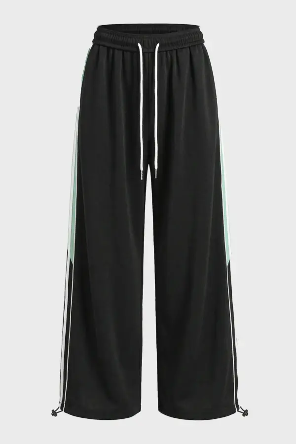 Y2K Wide-Leg Fashion Pants | Women's Streetwear Trousers - Y2K wide-leg fashion pants - Y2K Grunge Streetwear Aesthetic by Vexlyne