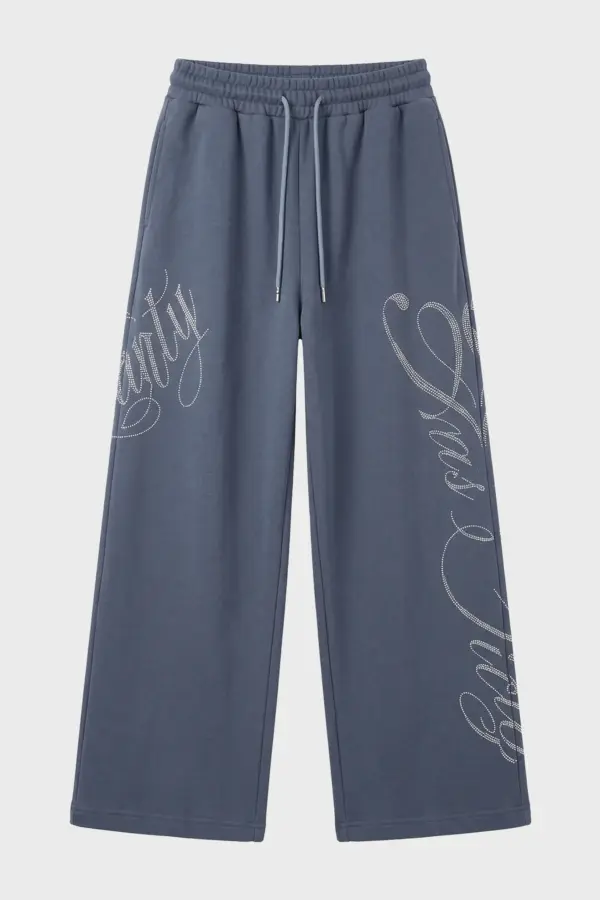 Harajuku Baggy Letter Sweatpants | Y2K Oversized Streetwear - Harajuku baggy letter sweatpants - Y2K Grunge Streetwear Aesthetic by Vexlyne