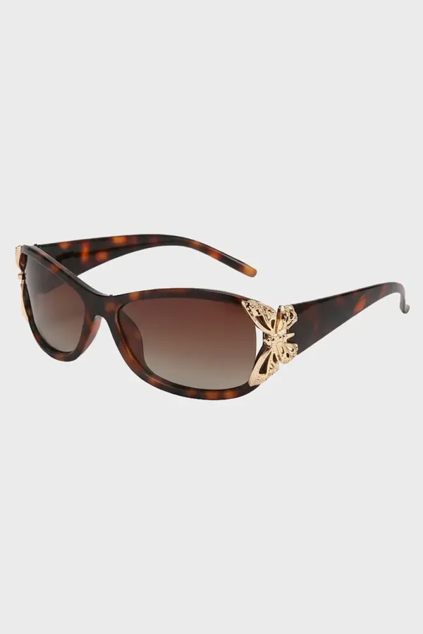 Y2K Butterfly Wrap-Around Polarized Sunglasses | Outdoor Sport Eyewear - Y2K butterfly wrap-around polarized sunglasses - Y2K Grunge Streetwear Aesthetic by Vexlyne